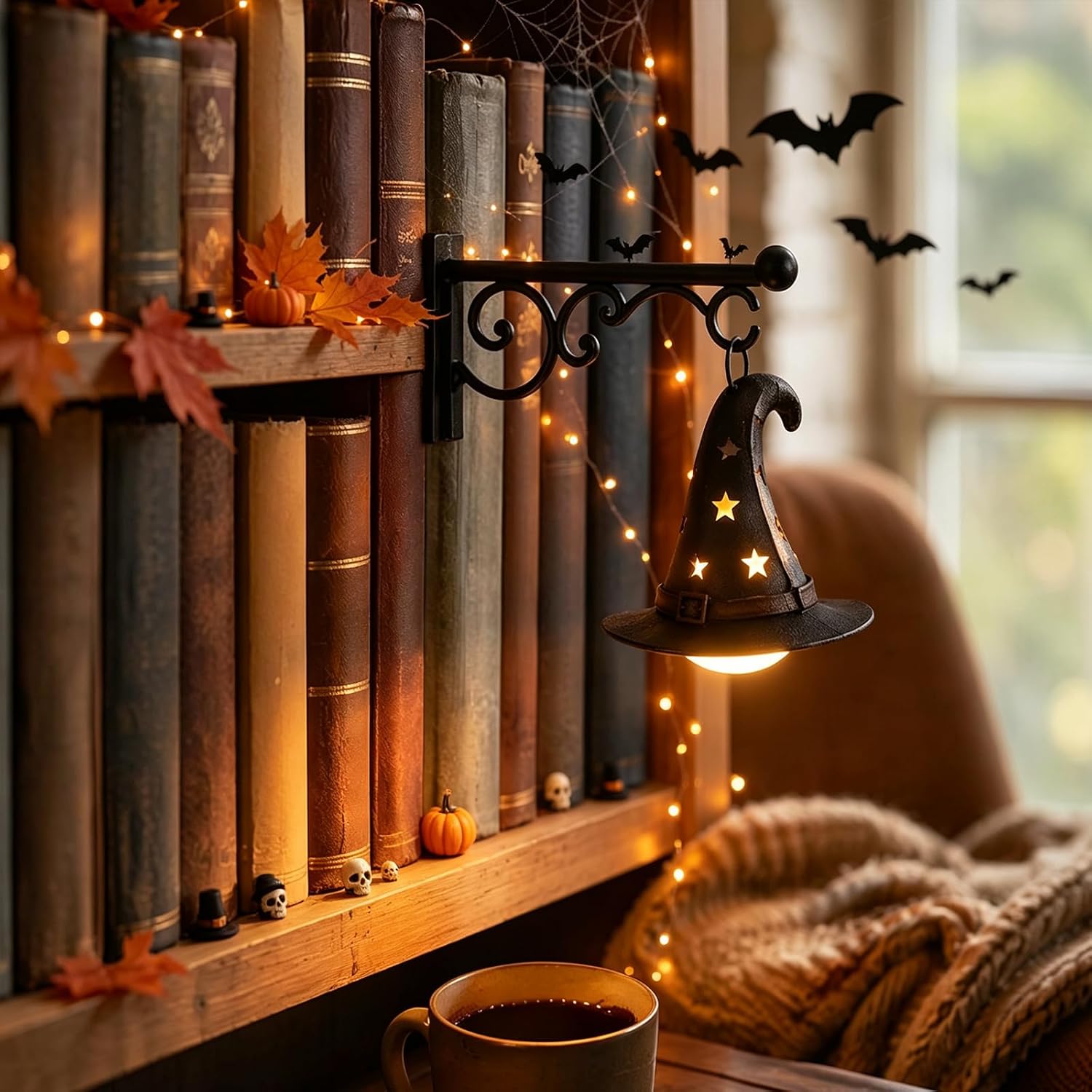 Lighting Decoration For Home - Lampa na półkę na książki, latarnia