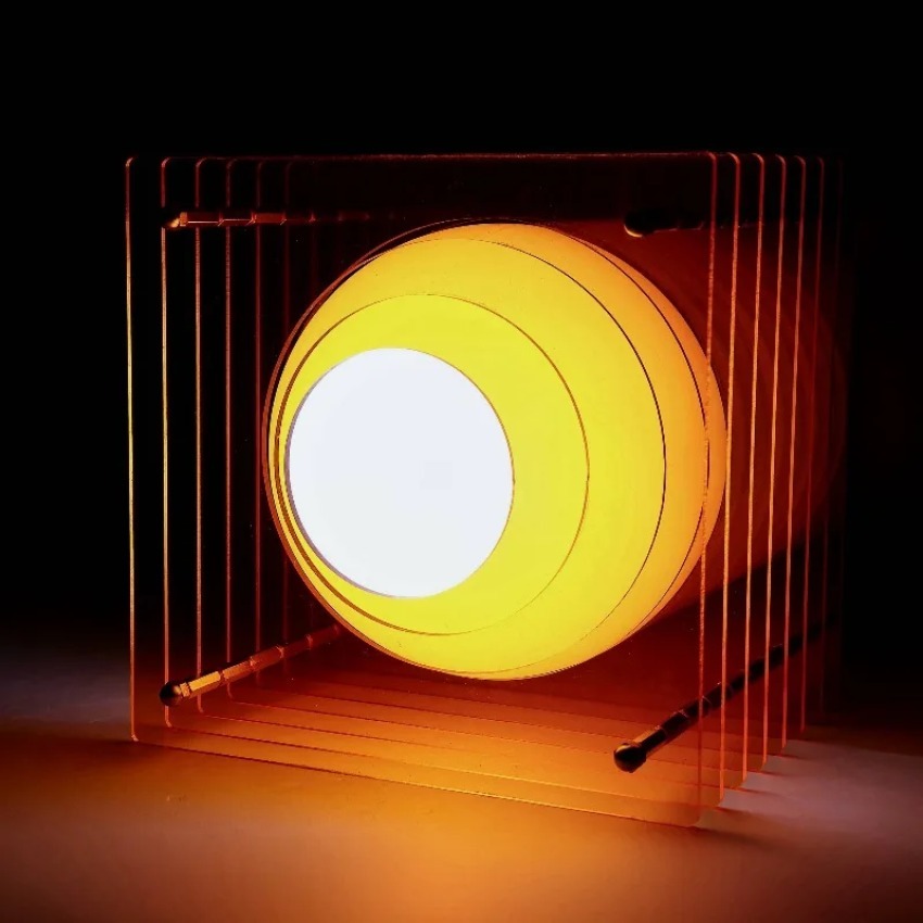 Lighting Decoration For Home - DIY Akrylowa Lampa Księżycowa Tysiąc Warstw