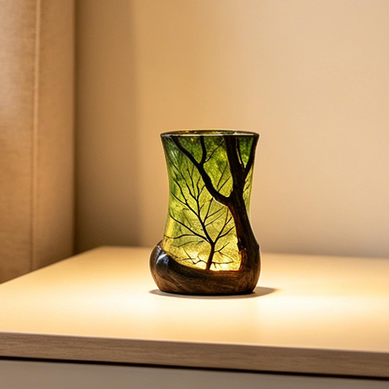 Lighting Decoration For Home - Lampka nocna na stolik, lampka leśna,