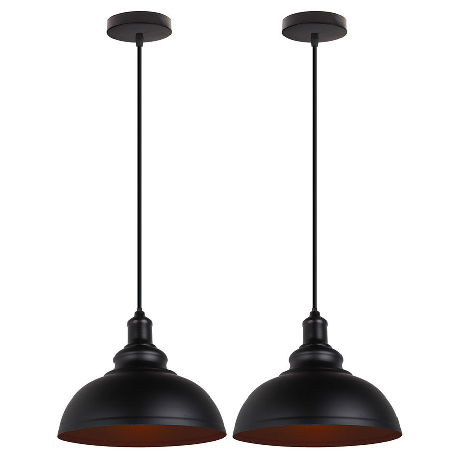 Lighting Decor Store - 2 sztuk/partia American Loft żelaza wisiorek