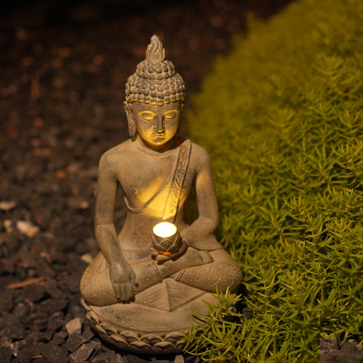 Decor Lighting India - Kreatywne solarne lampki ogrodowe na dziedziniec,