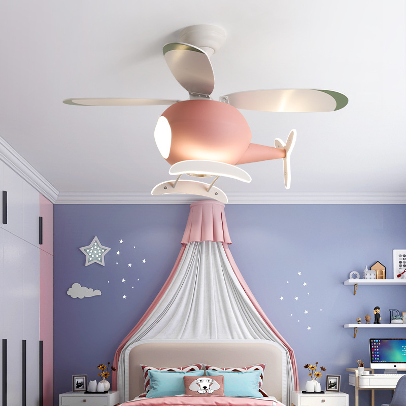 Decor Lighting Fans - Nowoczesna Kreatywna Lampa Sufitowa LED z