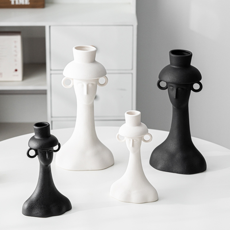 Home Decor Lighting Wholesale - Lekki luksus, ceramiczny wazon na kwiaty
