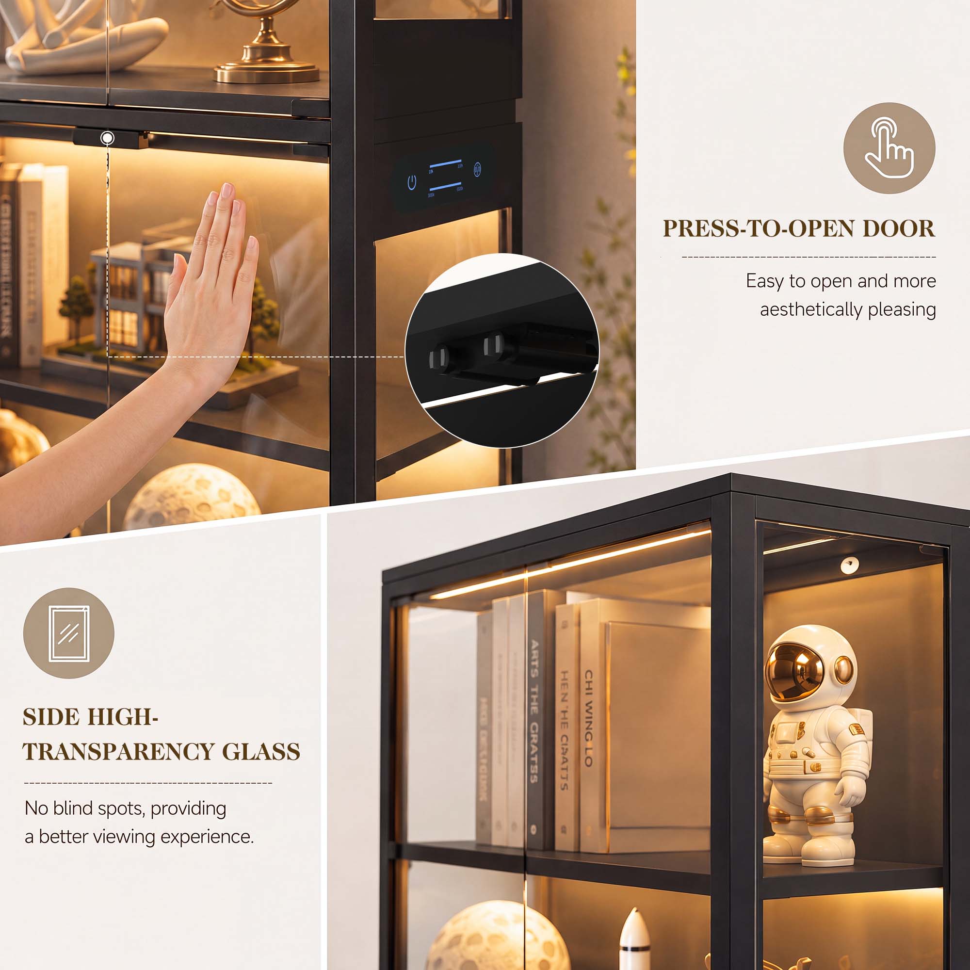 TCGBKAF 5-poziomowa szafka eks – Led Lighting Decor recenzja i cena