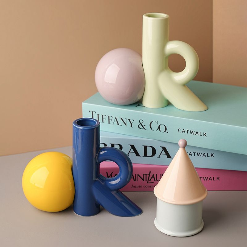 Wazon ceramiczny w kształcie l – Ok Lighting Decor recenzja i cena