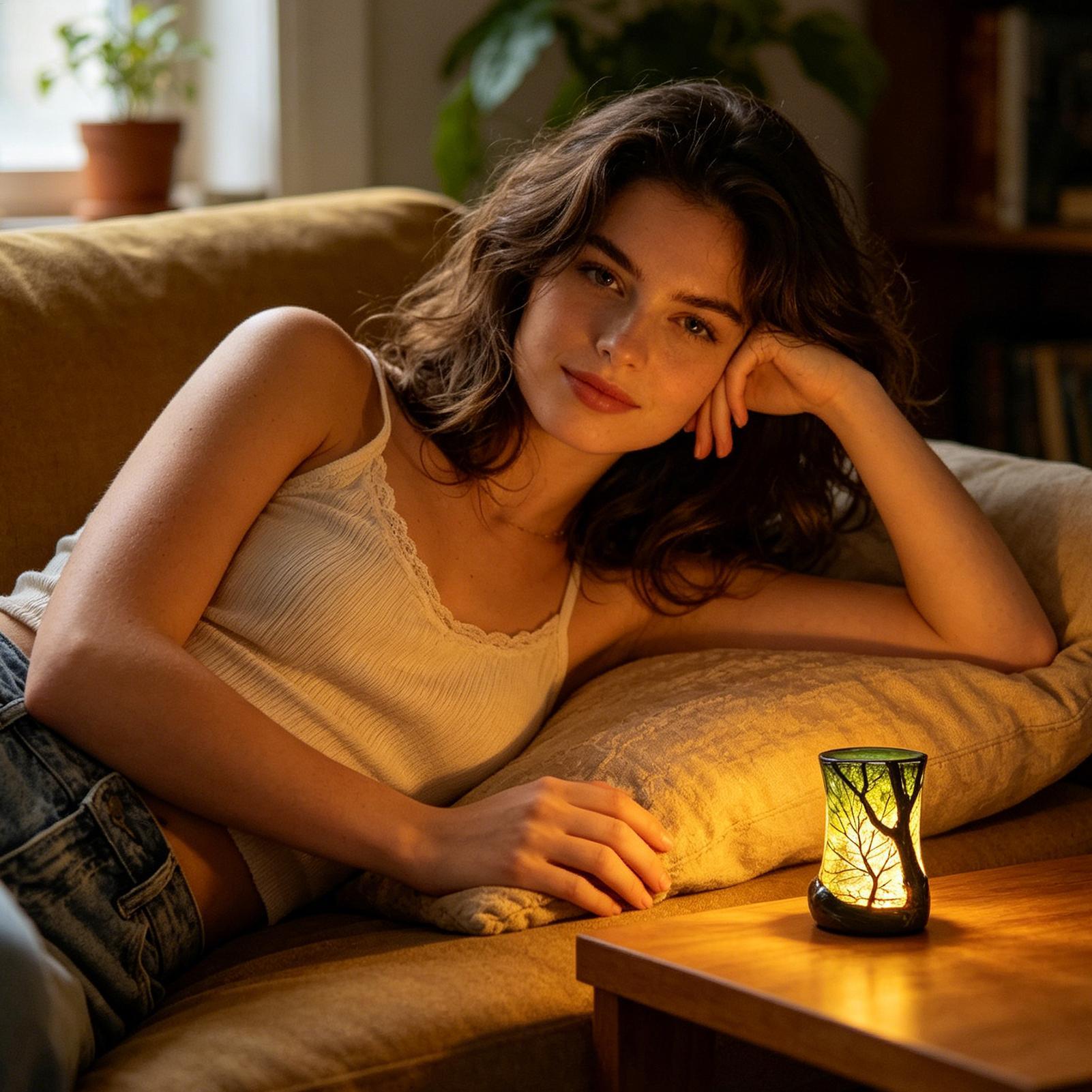 Lampka nocna na stolik, lampka – Lighting Decoration For Home recenzja i cena