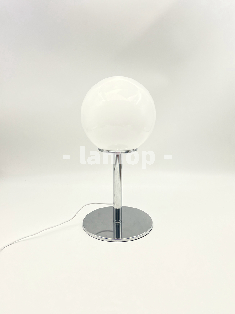 Lampa stołowa z mlecznobiałą,  – Led Lighting Decor recenzja i cena