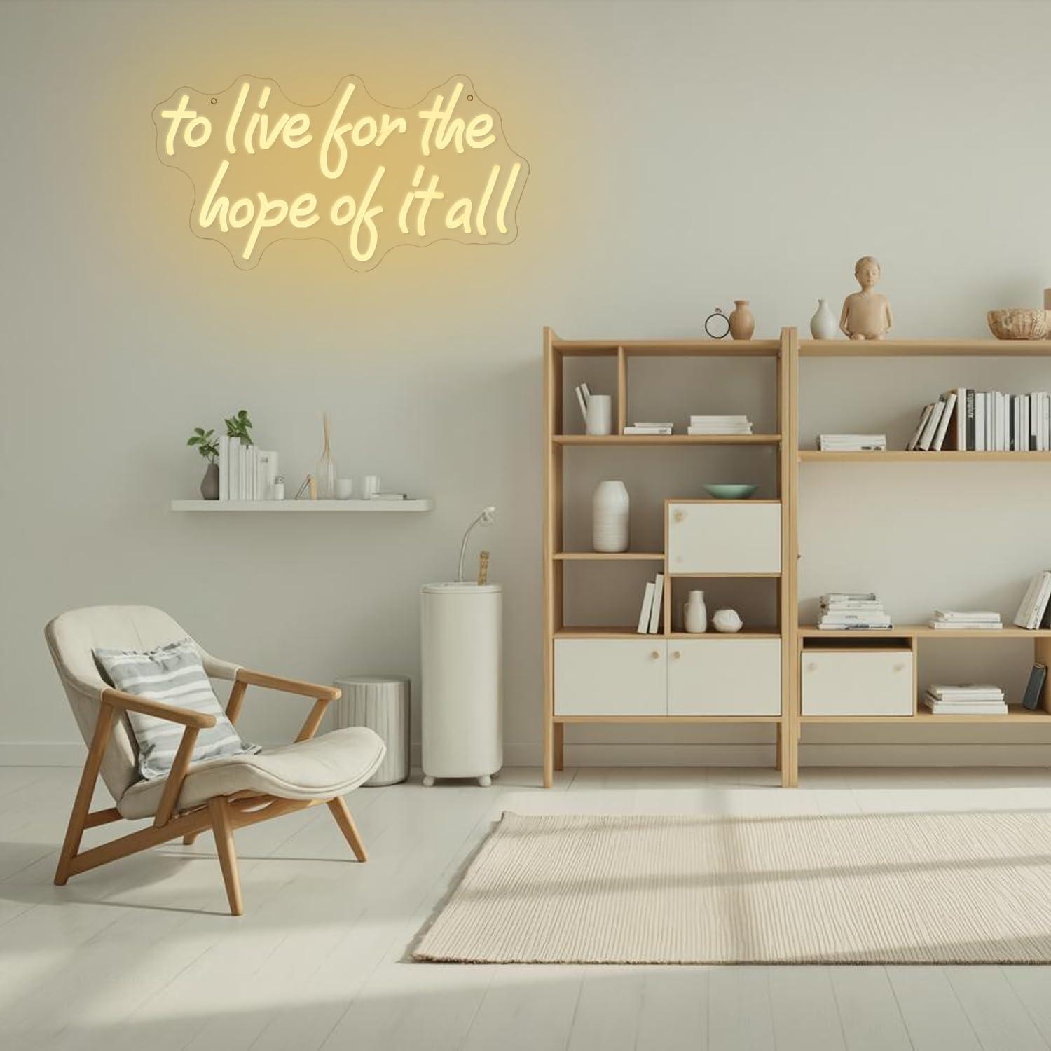 Neonowy Znak LED Zasilany USB  – Wall Decor Lighting recenzja i cena