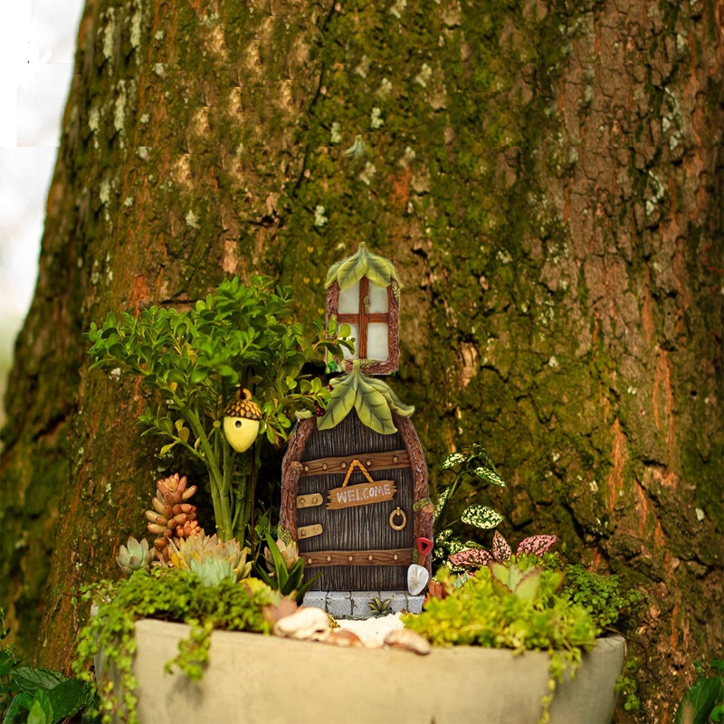 Miniaturowe okienko i drzwiczk – Home Decor Lighting Tree recenzja i cena