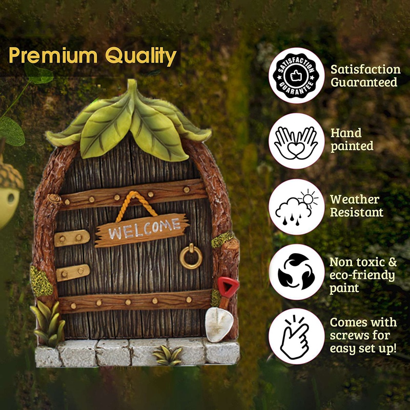 Miniaturowe okienko i drzwiczk – Home Decor Lighting Tree recenzja i cena