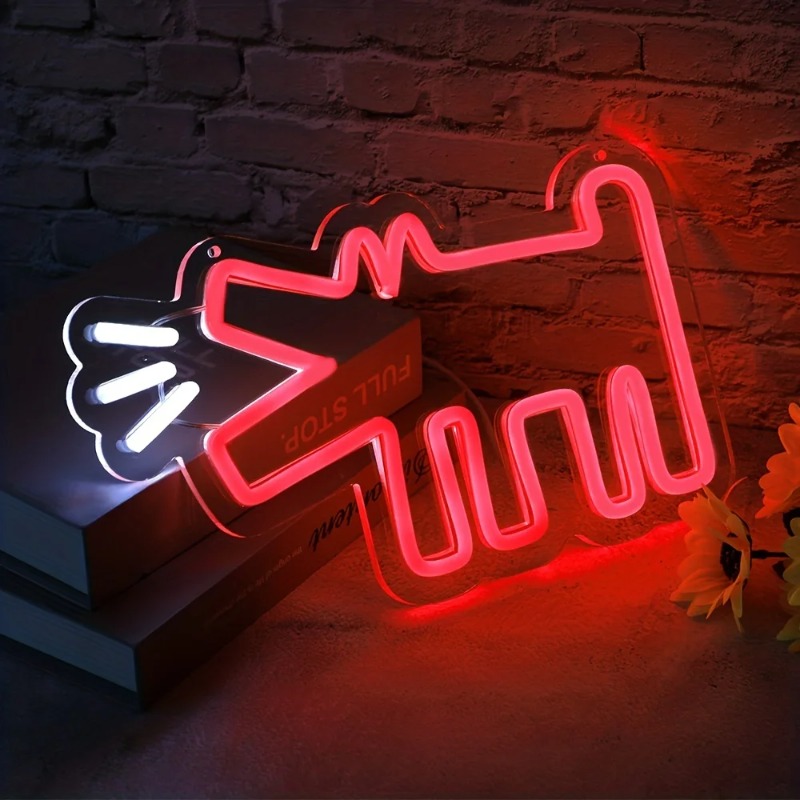 Lampka nocna LED w kształcie p – Lighting Decor Store recenzja i cena