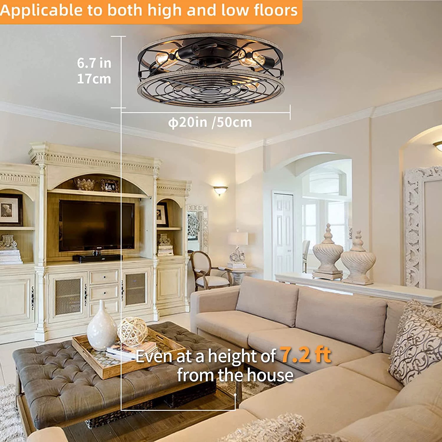 Inteligentny wentylator sufito – Decor Lighting Fans recenzja i cena