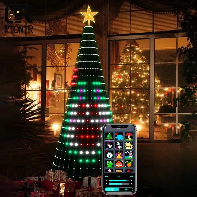 Świąteczne lampki choinkowe w  – Home Decor Lighting Tree recenzja i cena