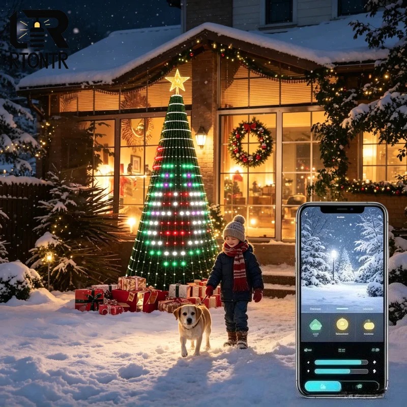 Świąteczne lampki choinkowe w  – Home Decor Lighting Tree recenzja i cena