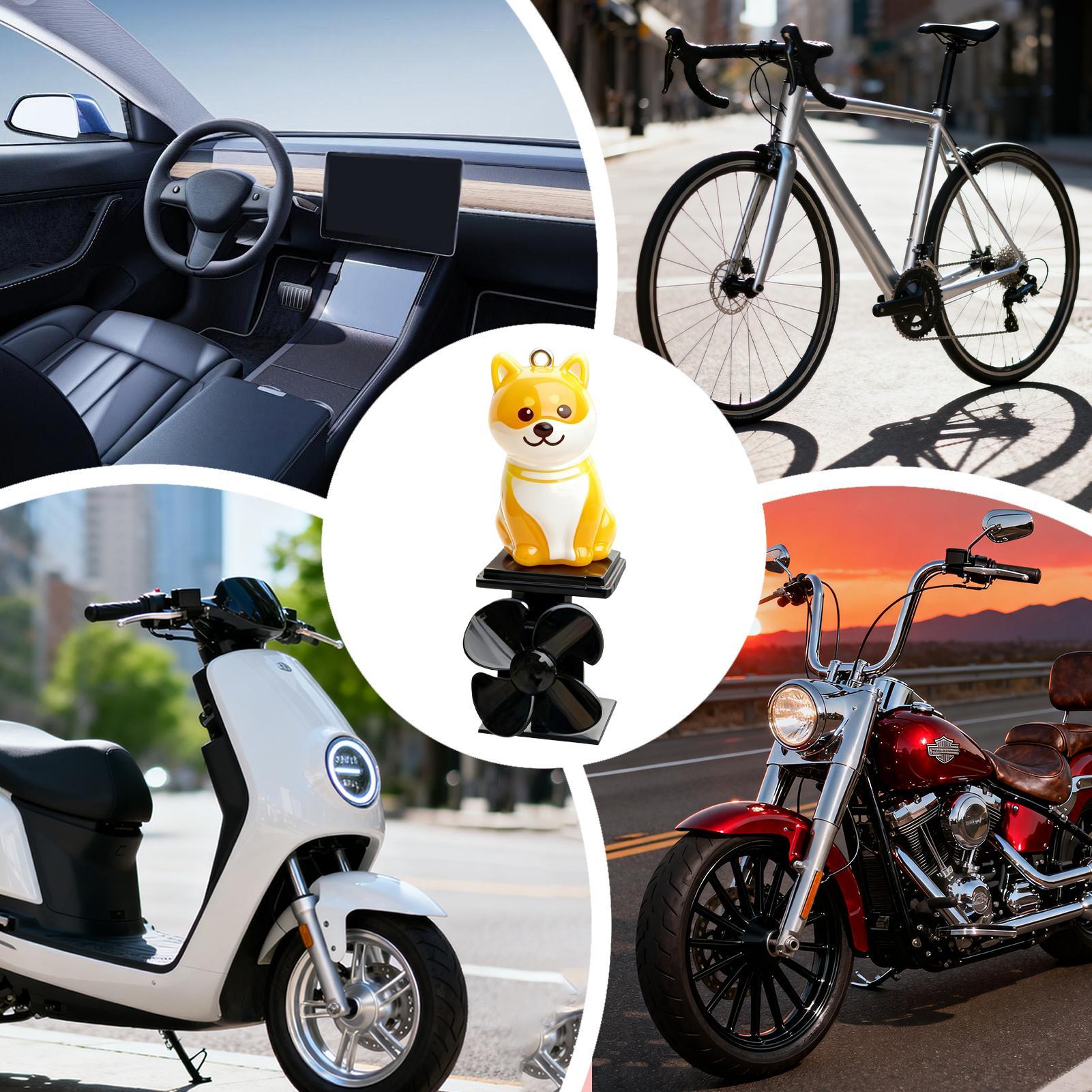 Mini figurki psów na motocykl, – Up Lighting Decor recenzja i cena