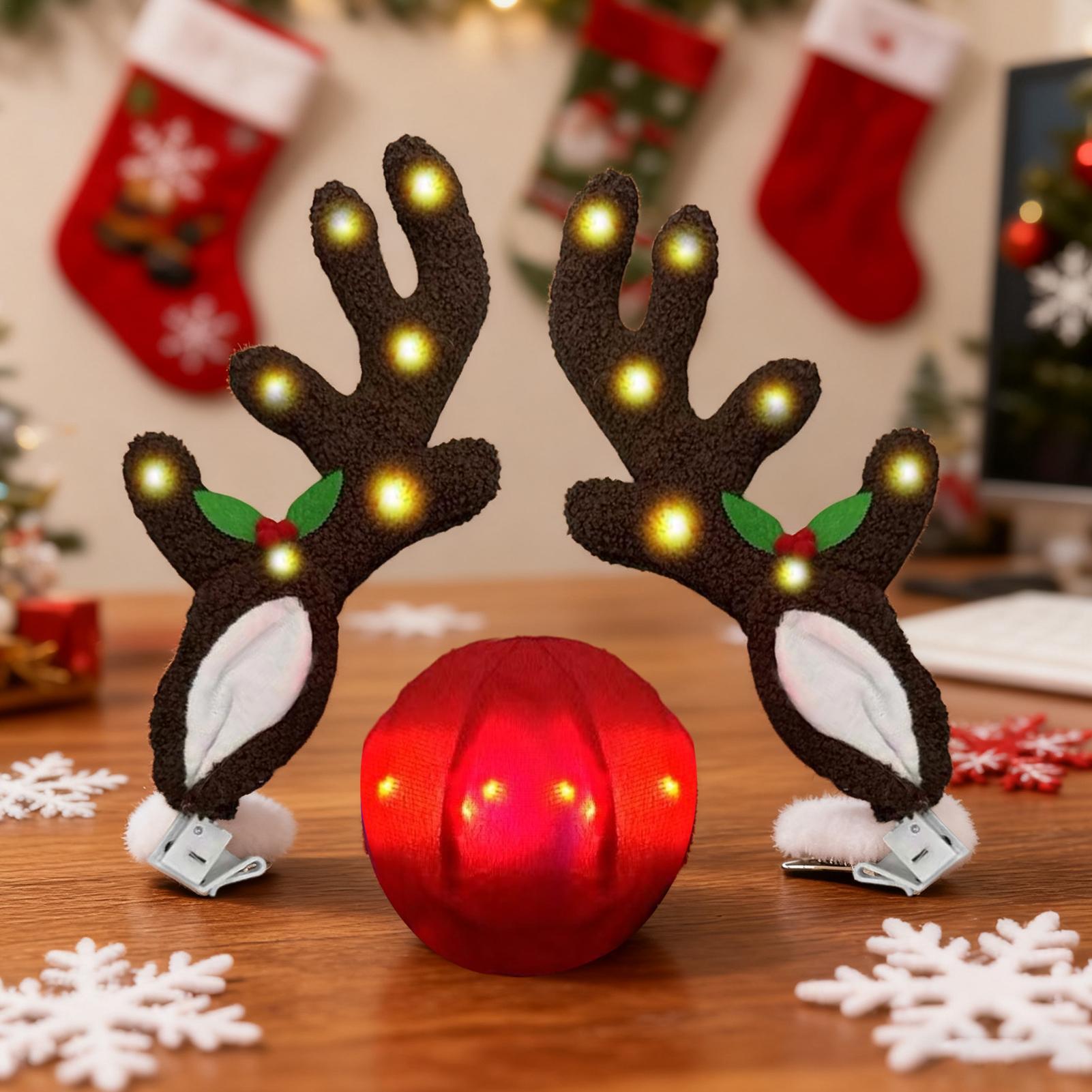 Świecące rogi renifera do samo – Up Lighting Decor recenzja i cena