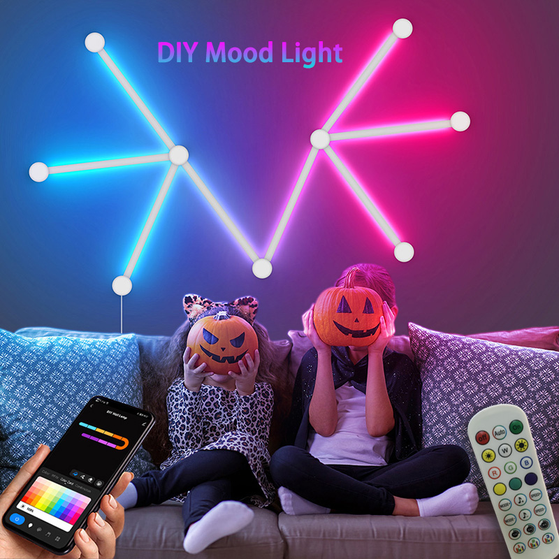Inteligentna lampa ścienna RGB – Wall Decor Lighting recenzja i cena