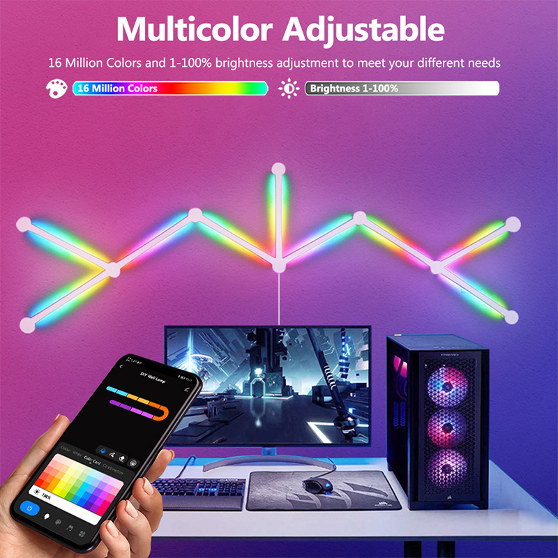 Inteligentna lampa ścienna RGB – Wall Decor Lighting recenzja i cena