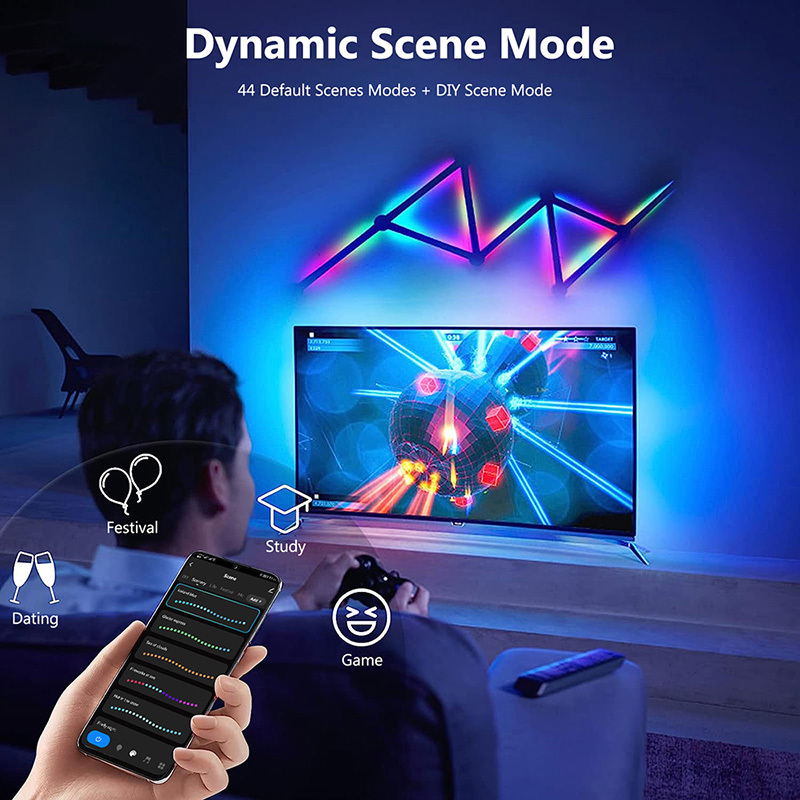 Inteligentna lampa ścienna RGB – Wall Decor Lighting recenzja i cena
