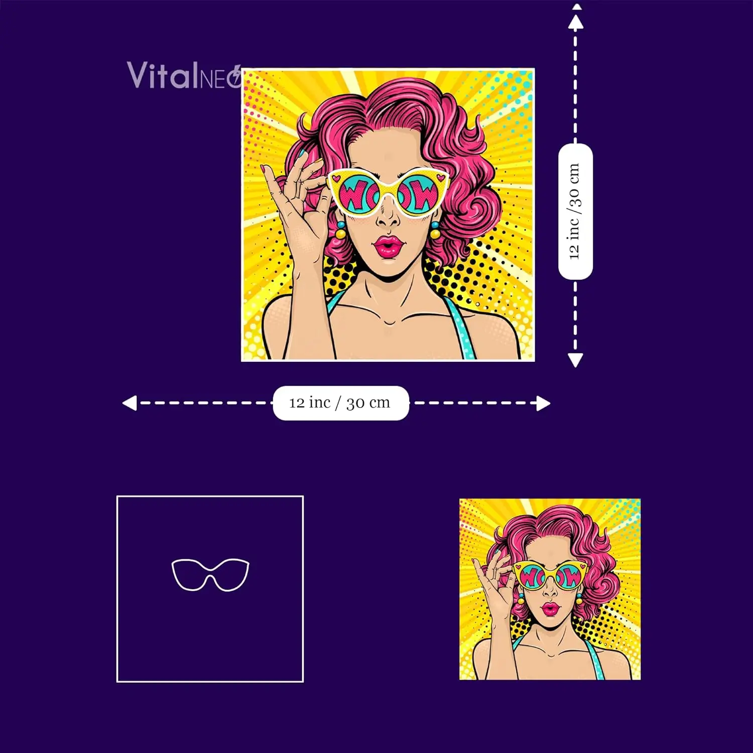 Wow Lady Uv Pop Neonowy Znak K – Lighting Decor Wow recenzja i cena