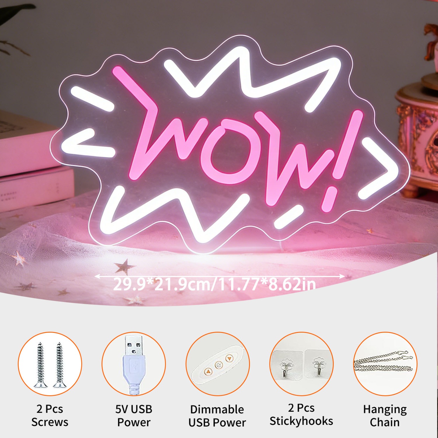 Neonowy Znak LED Pop Art Marqu – Lighting Decor Wow recenzja i cena
