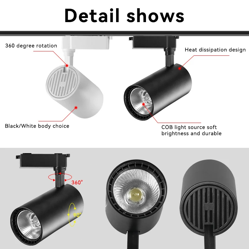 Zestaw reflektorów LED na szyn – Lighting Decor Store recenzja i cena