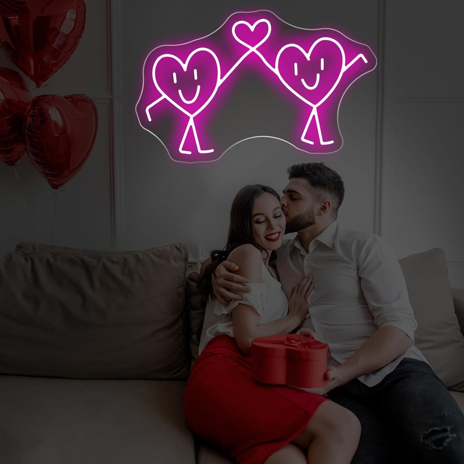 Neonowy znak miłosny, ściemnia – Wall Decor Lighting recenzja i cena