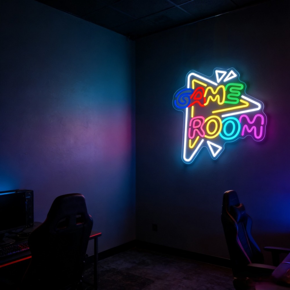 Neonowy znak LED do pokoju gie – Outdoor Lighting Decor Ideas recenzja i cena