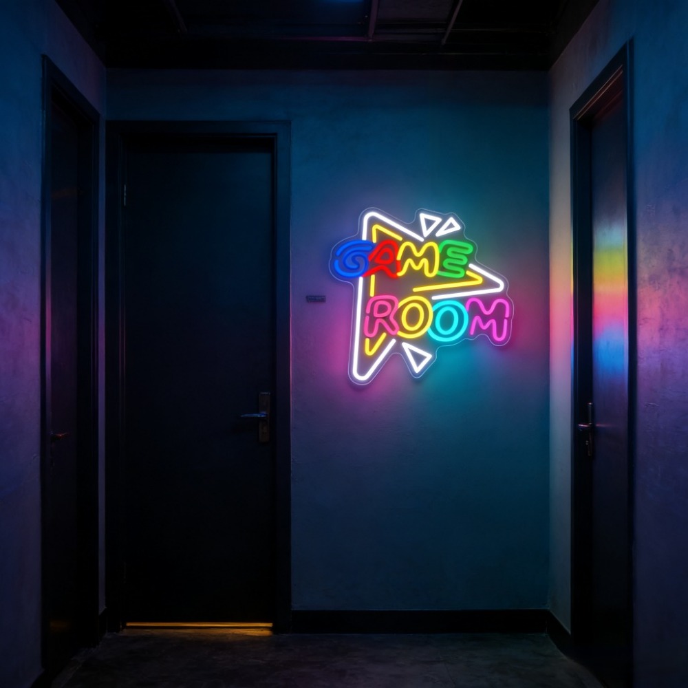 Neonowy znak LED do pokoju gie – Outdoor Lighting Decor Ideas recenzja i cena