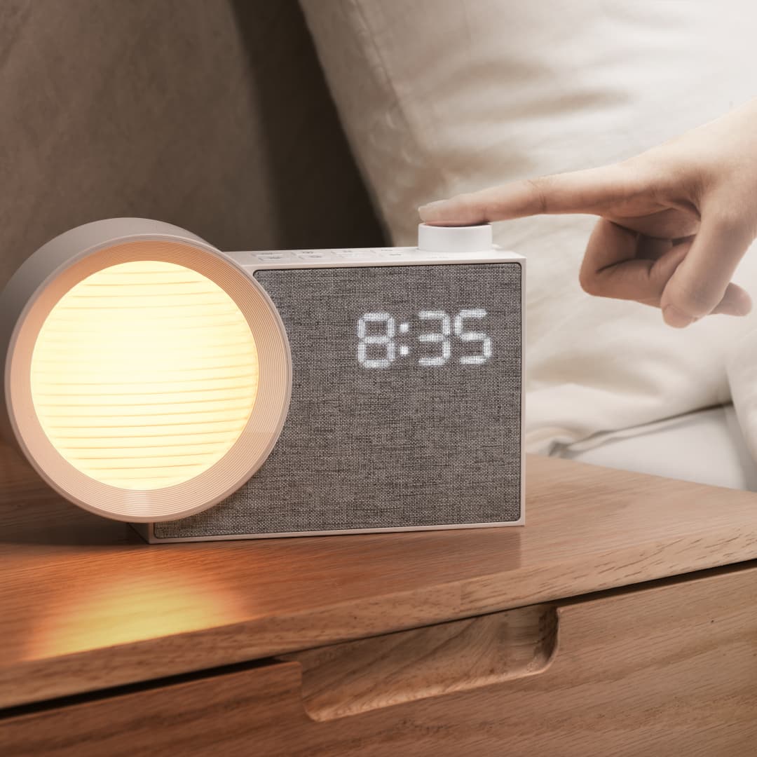 WILIT LED Lampka Nocna Budzik  – Ambient Lighting Decor For Room recenzja i cena