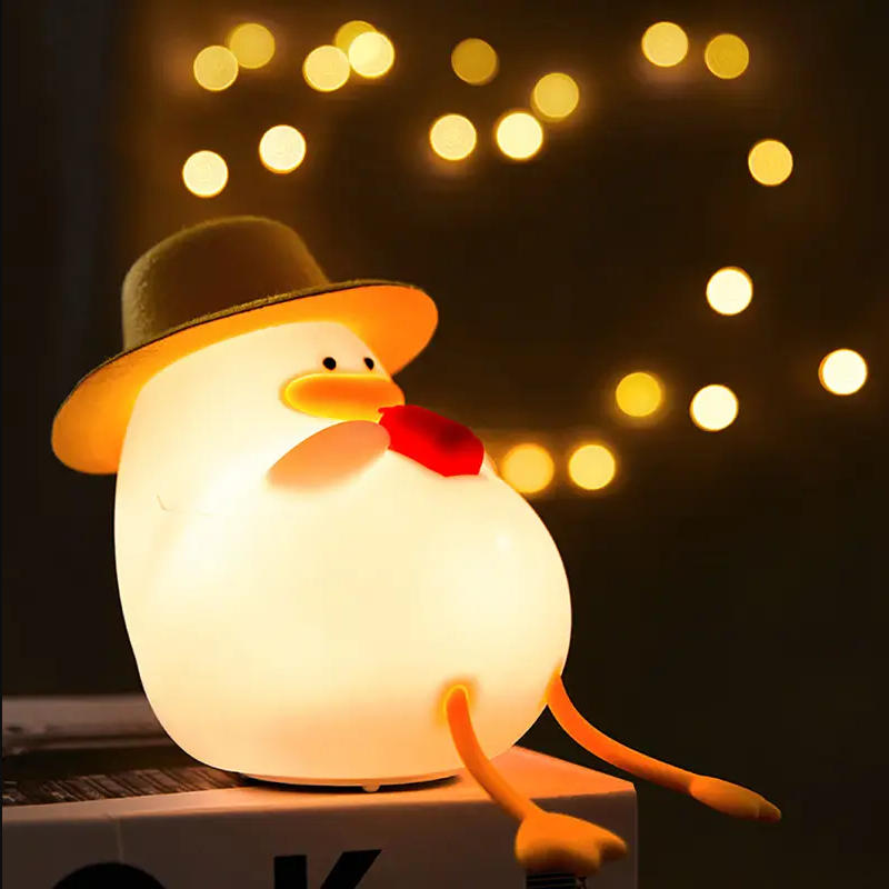 Lampka Nocna Happy Duck, Dotyk – Lighting Decoration For Home recenzja i cena