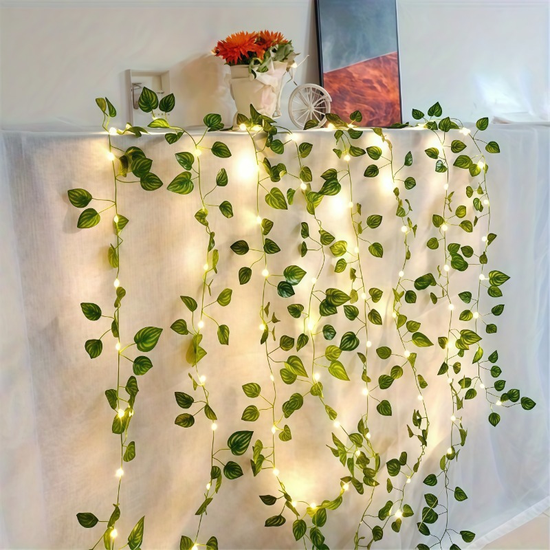 Girlanda LED z Zielonymi Liśćm – Restaurant Lighting Decoration recenzja i cena