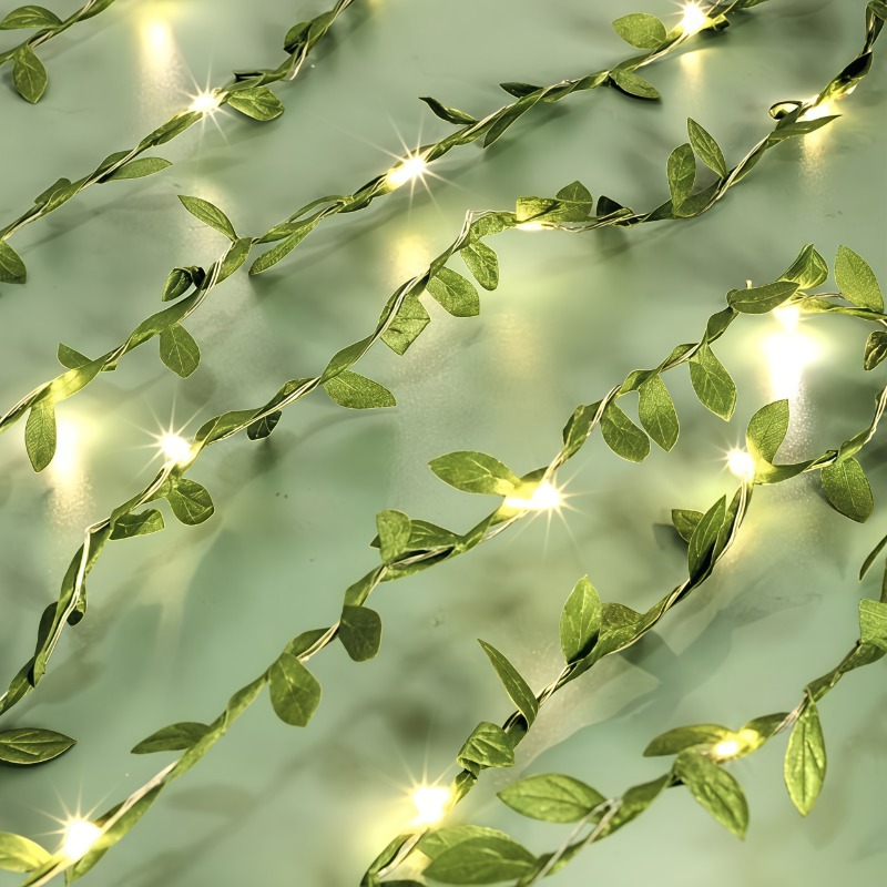 Girlanda LED z Zielonymi Liśćm – Restaurant Lighting Decoration recenzja i cena