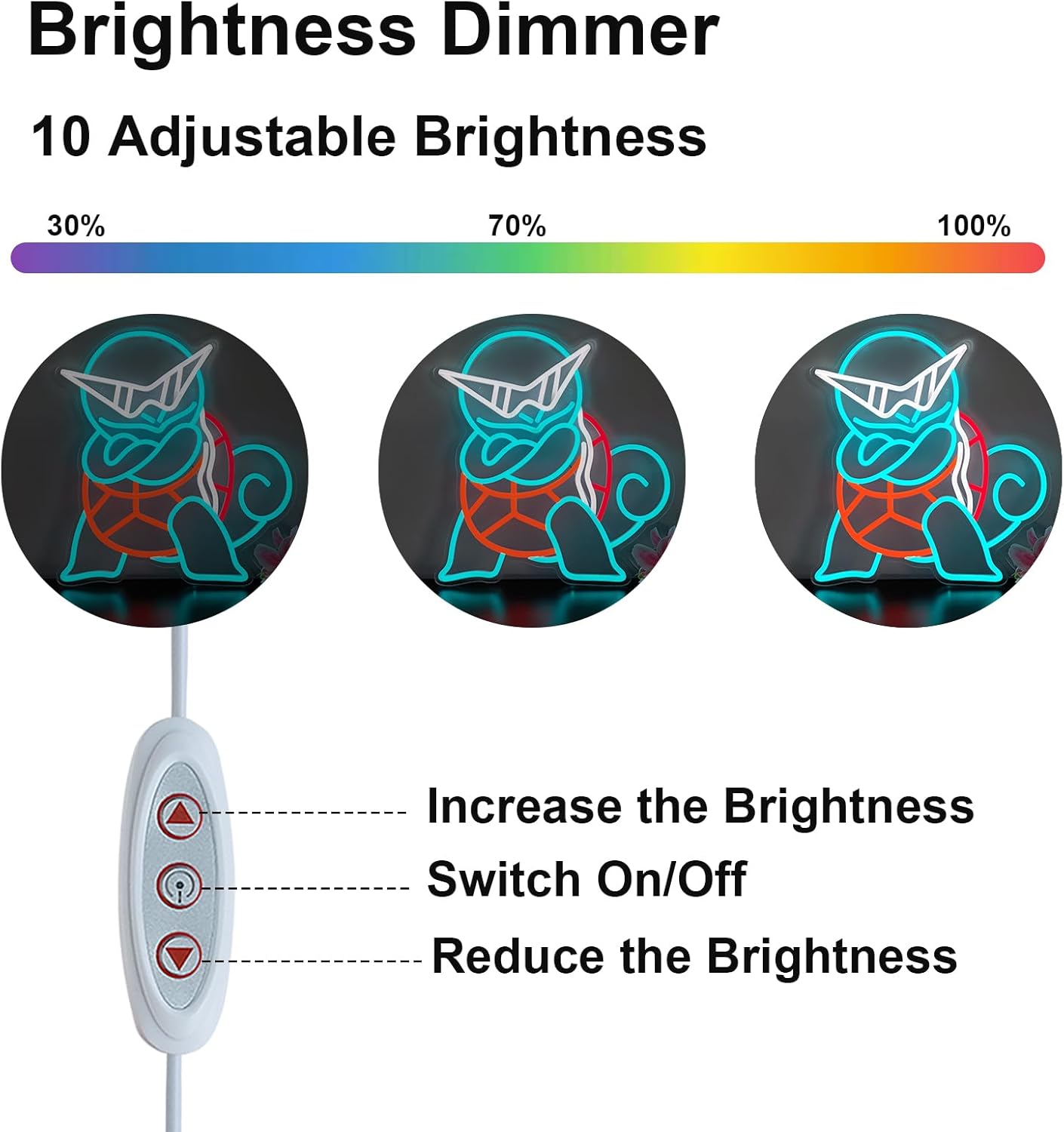 Neonowy Znak LED Pokemon Squir – Decor Lighting Fans recenzja i cena