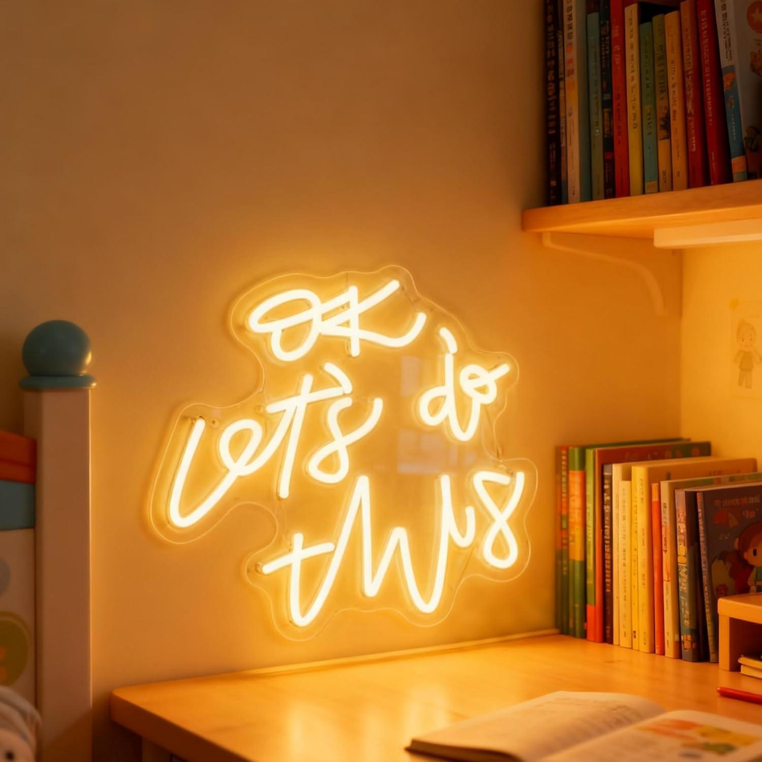OK, zróbmy to! Neonowy znak mo – Ok Lighting Decor recenzja i cena