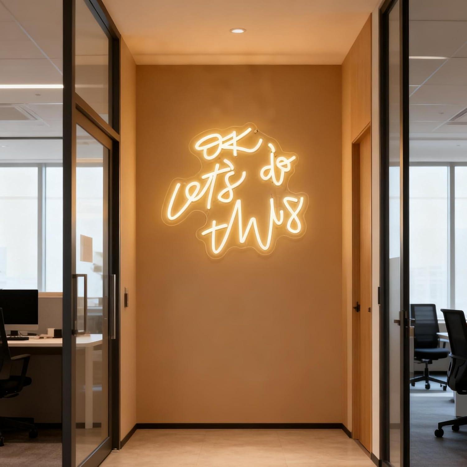 OK, zróbmy to! Neonowy znak mo – Ok Lighting Decor recenzja i cena