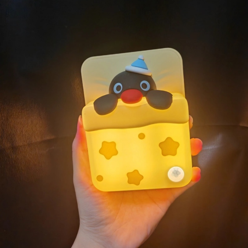 Lampka nocna Pingu z indukcją, – Decor Lighting Fans recenzja i cena