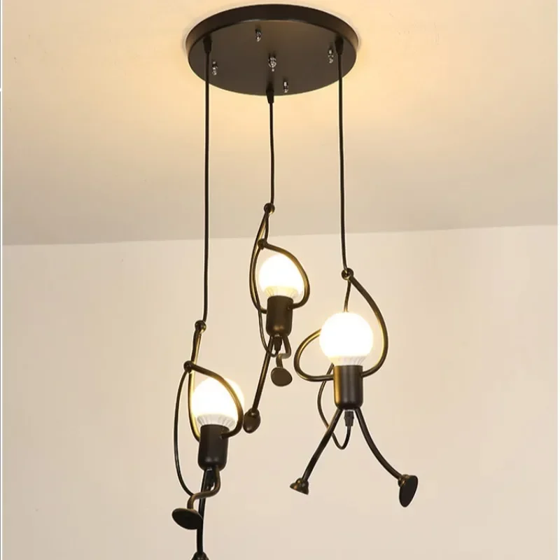 Retro żyrandol z kutego żelaza – Lighting Decor Store recenzja i cena