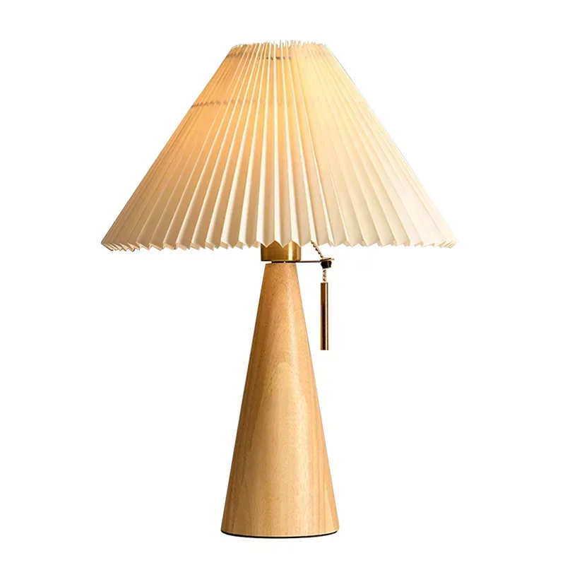 Retro Plisowana Lampa Stołowa  – Lighting Decoration For Home recenzja i cena