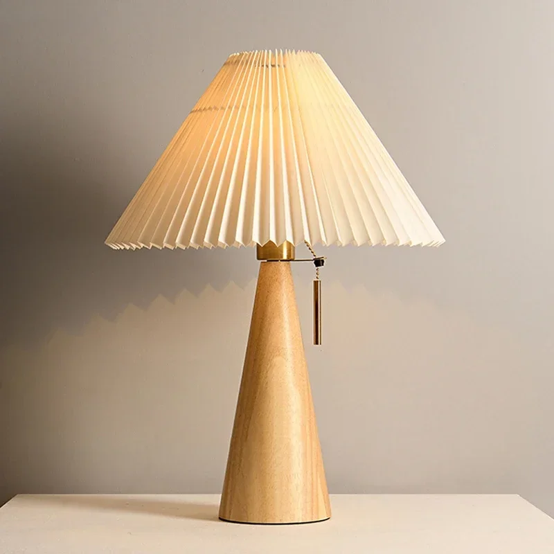 Retro Plisowana Lampa Stołowa  – Lighting Decoration For Home recenzja i cena